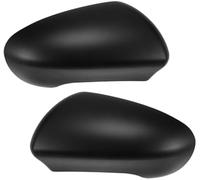 Pexorin Pair Car Rear View Driver Passenger Side Mirror Cover Cap Replacement Matte Black, for NISSAN, for Qashqai, J10 2007-2014 Mirror Guard Covers Exterior Trims Car Wing Mirror Cover