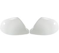 Pexorin Pair Car Rear View Driver Passenger Side Mirror Cover Cap Replacement White, for Volkswagen, Transporter T5 T6 Mirror Guard Covers Exterior Trims Car Wing Mirror Cover