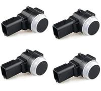 Pexorin Parking Assist Sensor Car Front Rear Parking Sensor CV1T 15K859 BB 1UT50RXFAA 1TK84TZZAA, for Chevy for Malibu(BLACK 4sets sensor)