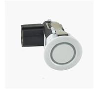 Pexorin Parking Assist Sensor Car Front Rear Parking Sensor Front/Rear Reversing 8651A056HA Pdc, for Nissan for Cube 2009(BLACK Front White)