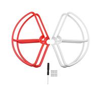Pexorin Propeller 1080P Protector Protective Guard Bumper FiMi 4K Drone Replacement Props Blade Screw Cover Fens Accessories Drone Propeller Guard(Red white guard)