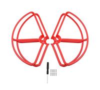 Pexorin Propeller 1080P Protector Protective Guard Bumper FiMi 4K Drone Replacement Props Blade Screw Cover Fens Accessories Drone Propeller Guard(Red prop guard)