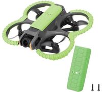 Pexorin Propeller Guard with Body Back Cover, for DJI, 2, Prop Bumper Anti-Collision Protective Ring with Scratch Resistant (Back Orange) Drone Propeller Guard(BLACK Guard+Back Cover Green)