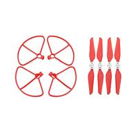 Pexorin Propeller Landing Gear Legs Rubber Pad Propeller Guard Drone Protector FIMI X8 SE Quadcopter Drone Accessories Drone Propeller Guard(Red kit C)