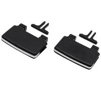 Pexorin Rear Air Conditioning AC Vent Grille Complete Assembly Replacement, for Mercedes, for Benz, W164 ML GL 300 350 450 500 2005-2011 16483004549116 Car Air Vent Clip(Black Slider)