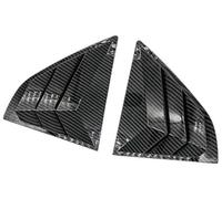 Pexorin Rear Window Louver Cover Trim Sticker, for Lancer 2002-2006 Carbon Fiber Car Accessories Side Vent Shutter Rear Window Louver Cover Trim