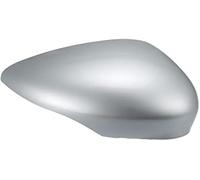 Pexorin Red Right Car Side Door Wing Mirror Cover Rear View Mirror Cap Car Wing Mirror Cover(Silver Tone)