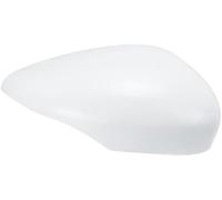 Pexorin Red Right Car Side Door Wing Mirror Cover Rear View Mirror Cap Car Wing Mirror Cover(White)