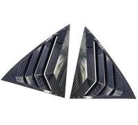 Pexorin Side Shutter Cover Trim Sticker, for Toyota, Camry Sedan 2006-2011 Vent Scoop ABS Carbon Fiber Accessories Car Rear Louver Window Rear Window Louver Cover Trim
