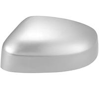 Pexorin Silver Tone Left Car Side Door Mirror Cover Rear View Mirror Cap Car Wing Mirror Cover(Silver Tone)