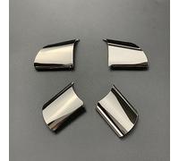 Pexorin Stainless Steel Steering Wheel Decoration Trim Car Stickers Auto Accessories, For Ford, For Focus 2 MK2 2005-2011, For KUGA, For C-MAX Steering Wheel Sticker(Silver matte)