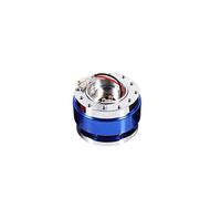 Pexorin Universal Car Auto Quick Release Steering Wheel Snap Off Hub Adapter Boss Kit Aluminum Steering Wheel Hub(Blue)