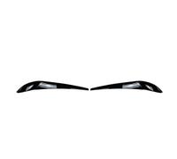 Pexorin vehicle front lamp eyebrow trim Abs Smoke Black Rear Tail Lamp Shade Cover Trim Light Hood Poer, for Camry, 8th Eight-generation 2018-2021 Decoration for 2018 2021