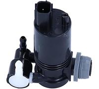 Pexorin Windscreen Washer Pump, Front Windshield Washer Pump Motor 2 Outlet, Ford, for Fiesta, MK6 2002 2015 OE:1231600 Windshield Washer Pump