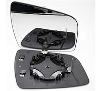 Pexorin Wing Mirror Left Passenger Side, for Vauxhall, for Opel, Zafira B 2009 2010 2011 2012 2013 2014 Convex Heated Glass wide angle rearview(BLACK RIGHT)