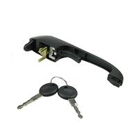 PEXORT Outside Door Handle Keys OUTER LEFT RIGHT FRONT DOOR HANDLE W/KEYS, for VW, T25 Caravelle Camper 251837205 Outer Door Handle