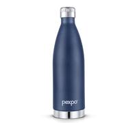 Pexpo Extreme 30 Hrs Hot & Cold ISI Certified Flask|2 Year Warranty|Stainless Steel Water Bottle 28 oz | 850 ml Denim Blue | Insulated| Adventure| Trekking| Office| Workout| Home|Adults