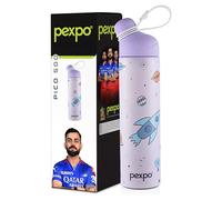 Pexpo Pico Cute Sipper|Hot & Cold 500ml Stainless Steel Water Bottle| Rocket UV Printed Design | Vacuum Insulated|Leak Proof & BPA Free|School, Picnic, Travel