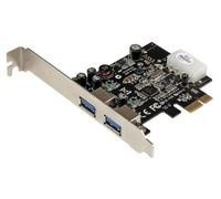 PEXUSB3S25 Startech Interface Card , 2 Port Pcie USB3.0