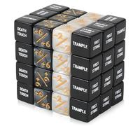 Peygre 48 Pcs MTG Dice Set, 6 Sided, 4 Styles