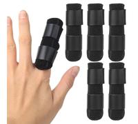 Peygre 5 Pcs Trigger Finger Splints, Aluminum Support Bars | Finger Brace with Aluminum Support Bars for Middle Ring Little Fingers Straighteners, Enhanced Support for Broken Fingers.