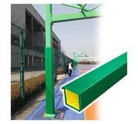 PEYNIR Basketball Hoop Pole Padding Square 120 150 180 210cm Tall, Garage Pole Pad Wrap Self Adhesive Basement Column Cushion, Weatherproof & Reusable( 5.5x5.5x72in/14x14x183cm)