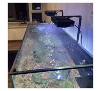 PEYNIR Fish Tank Anti-jump Net, DIY Magnetic Aquarium Cover Lid, Customizable Terrarium Top Hood, Protect Fish Jumping Out of Fish Tanks(L50xW30cm/19.7x11.8in)