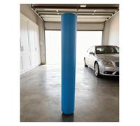 PEYNIR Garage Pole Padding Wrap Around 5 8 10 12 15 18 20 25 30 36cm, Blue Foam Pole Protector Pad for Basketball Court/Basement/Dance Studio, Reusable & Detachable(H-4ft/122cm,Dia-9"/23cm)