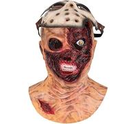PEYNIR headgear The Fiend Mask Ghostface Cosplay Costume Headgear Props Halloween Party Horror Latex Scary Scream Evil Horror The Fiend Mask the fiend