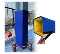 PEYNIR Outdoor Pillar Protection Mat for 50x50 40x40 30x30 20x20cm Thick Columns, Basketball Court All Weather Pole Pad for Player Protection and Safety(Blue,11.5"x11.5"/29x29cm)