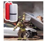 PEYNIR Portable Fire Blanket for Car Silicone Coated Fibergalss Cover, Square Custom Electric/Fuel Vehicle Fire First Aid Shield, Reusable Suppression Blankets(5x6m/16.4x19.7ft)