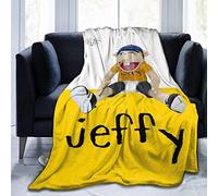 Peyolad 3D Printing Ultra-Soft Micro Fleece Blanket,Jeffy Blanket Sheet for Home Bed,Sofa & Dorm 60"x50"