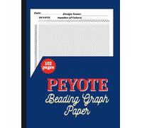 Peyote Beading Graph Paper: Large Format Grid Pages for Peyote Stitch Pattern Design, Bead Weaving Planning & Creative Jewelry Making