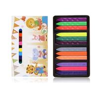 Peysaitr 12 Colors Triangle Jumbo Crayons for Toddlers,Crayons for Kids,Chunky Crayons Party Bag Fillers,Easy to Hold Washable Toddler Crayons, Coloring Art Supplies Toys