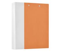 Peystean 1.5 Inch D Round Ring Binder with Built-in Clipboard, Single Side Printed Hard Cover Folder, Pack of 1 Flag of Ireland