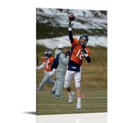 Peyton ManningWaterproof And Stain Resistant Decorative Paintings Living Room Bedroom, Office Hanging Paintings Free Framing High-definition Posters Creative Home DecorFrame-style24x36inch(60x90cm)