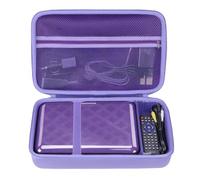Peyyargo Protective Case for 12-12.5" Portable DVD Player (Purple) | Compatible with DBPOWER, YOTON, ieGeek, YOOHOO, MAGOFLY, HotHat 12.5" DVD Player, Hard EVA Shell, Shock & Scratch Resistant