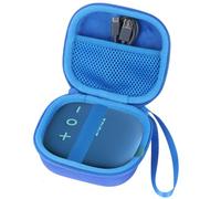 Peyyargo Protective Case for Tribit StormBox Micro 3/2/1 Speaker (Blue) | Hard EVA Shell, Shock & Scratch Resistant, Portable Storage Case, Divided Inner Compartments, Mini Speaker Travel Sleeve