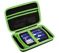 Peyyargo Storage Case Compatible with Leapfrog LeapPad Academy/LeapPad Ultimate/Epic Academy Edition Learning Tablet (Black + Green)
