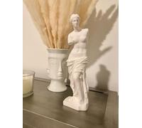 PEYZCNOK Venus de Milo Statue, Classic Greek Roman Mythology Goddess Aphrodite, 11.5 x 3.15 x 2.16 Inches White Resin Art for Home Office Decor