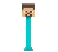 Pez Dispenser with Candy - Minecraft Steve