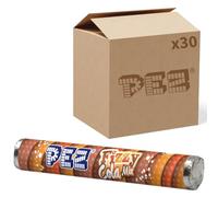 PEZ Giant Fizzy Cola Mix Roll, Assorted Flavours with Lemon, Orange, and Cola, 46 g (Pack of 30)