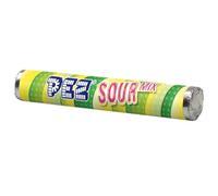PEZ Giant Sour Mix Roll, Assorted Fruity Flavours, 46 g (Pack of 30)