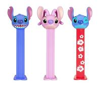 PEZ Lilo And Stitch Candy Dispenser Gift Set - Stitch, Angel, And Aloha Stitch PEZ Dispensers - Lilo & Stitch PEZ Dispensers With EXTRA Candy Refills - Lilo And Stitch Party Favors, Grab Bags