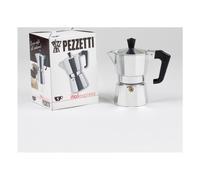 Pezzetti Stove-Top Moka Espresso Italian Coffee Maker Moka Pot- 1,2,3,6,9,14 Cup (1 Cup)