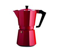 PEZZETTI Espresso Maker Italale Xpress 6 Cups Aluminium Red