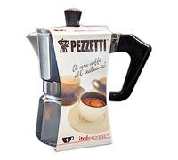 Pezzetti Italexpress Moka Pot For Espresso , Silver - 1 Cup (Espresso)