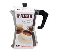 Pezzetti Italexpress Moka Pot, Silver - 3 Cup