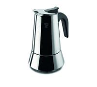 Pezzetti Steelexpress Moka Pot Stove Top Coffee Maker (2, 4, 6 Cup) Original