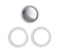 Pezzetti Steelexpress Replacement Parts Set 4 Cups (2 Seals + 1 Filter Insert)